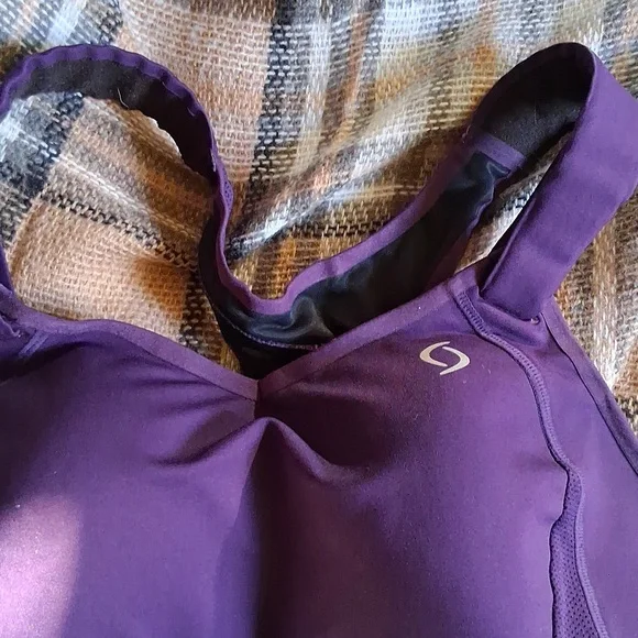 Moving Comfort Purple Sports Bra - Picture 9 of 9
